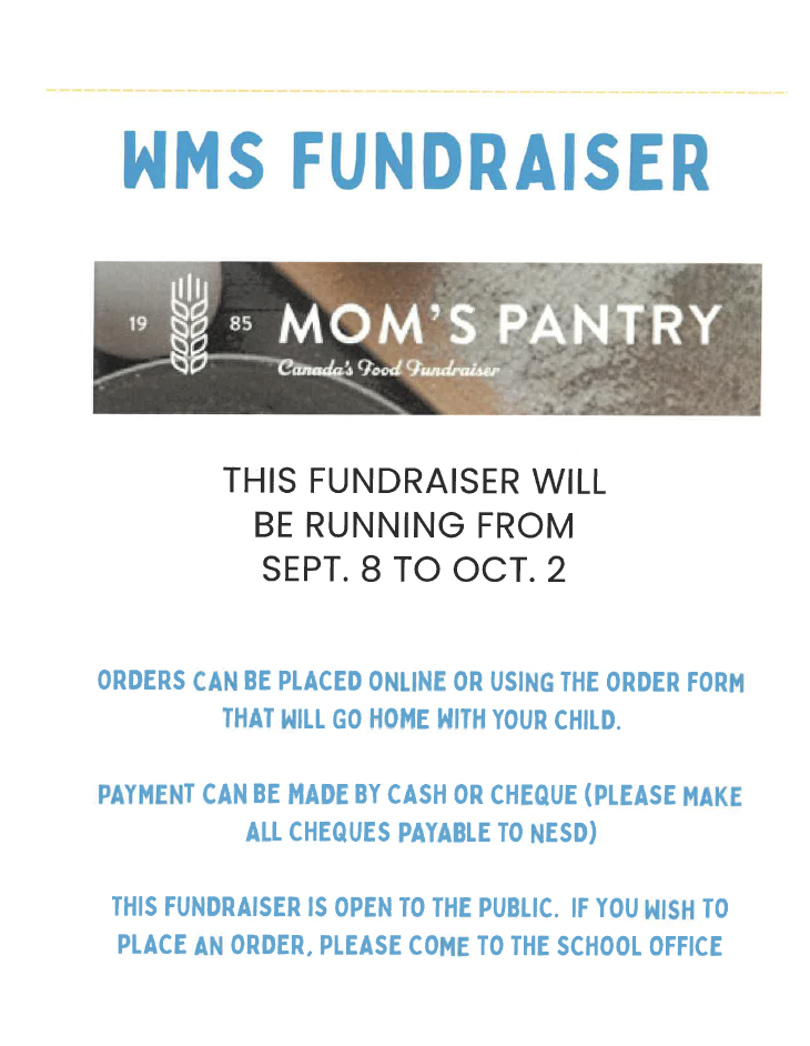 Mom's Pantry Fundraiser