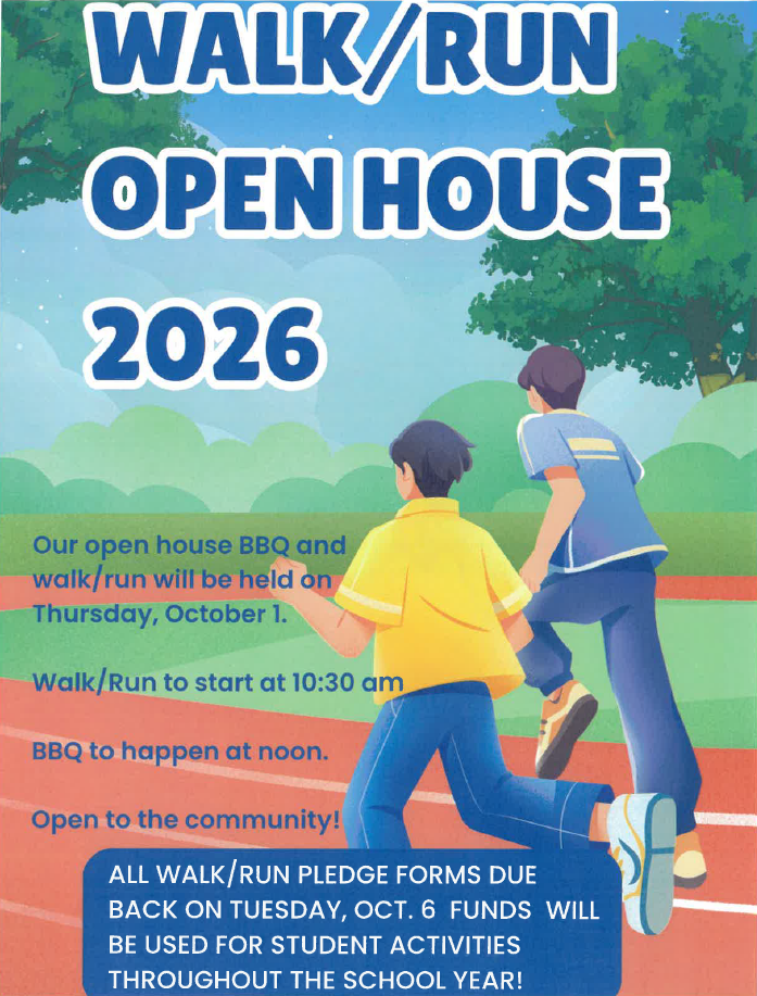 Open House BBQ and Walk/Run
